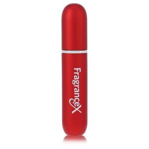 Travel Perfume Bottle by FragranceX Mini Travel Refillable Spray with Cap Refill